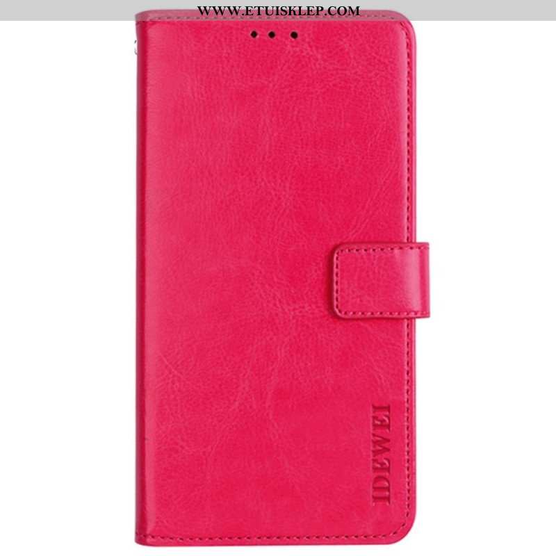 Etui Folio do Samsung Galaxy M52 5G Imitacja Skóry Idewei